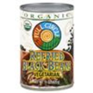 Full Circle Market Organic Refried Black Beans 16o