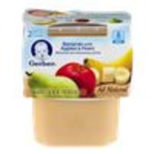 Gerber Banana Apple & Pear 2pack 4oz each