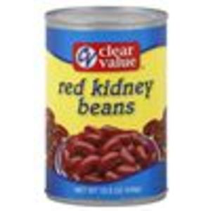 Clear Value Light Red Kidney Beans 15.5oz