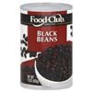 Food Club Black Beans 15oz