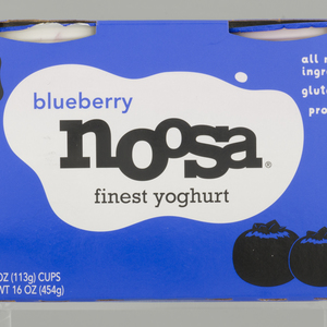 Noosa Blueberry Yoghurt 4oz/4pck