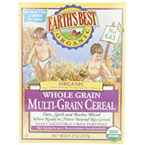 Earth's Best Organic Mixed Grain Infant Cereal