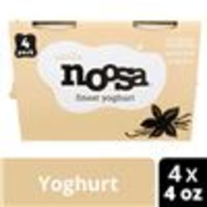 Noosa Vanilla Bean Blended Yoghurt 4oz/4pk
