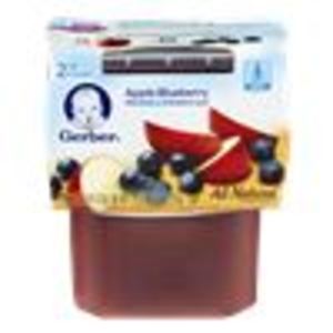 Gerber Apple Blueberry 2 pack 4oz each