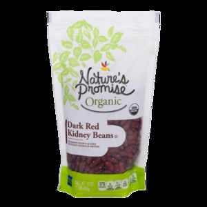 Natures Promise Organic Dark Red Kedney Beans 16oz