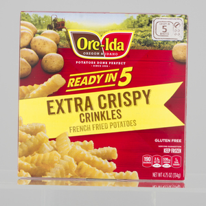 Extra Crispy Crinkles Easy Fries French Fried Microwavable Frozen Potatoes