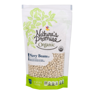 Natures Promise Organic Navy beans 16oz