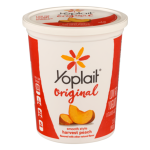 Yoplait Harvest Peach Low Fat Yogurt