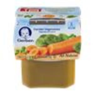 Gerber Pea Carrot Spinach 2pack 4oz