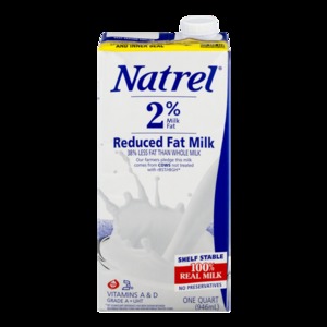 Natrel 2% Shelf Stable 32 oz