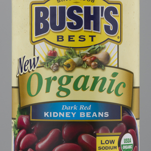 BUSHS BEST ORGANIC DARK RED KIDNEY BEANS 16.0 OZ