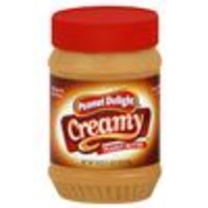 Peanut Delight Peanut Butter 18 oz jar