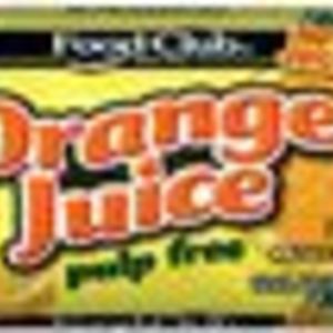 Food Club Orange Pulp Free