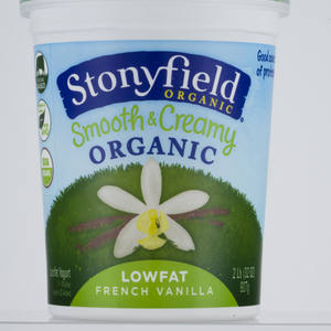 Stonyfield Farm Smooth Fr Vanilla Lowfat 32 oz