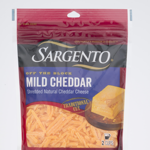 Sargento OTB Trad Mild Cheddar Shredded cheese 8oz