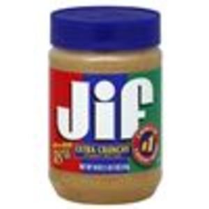 Jif Crunchy Peanut Butter 18oz