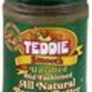Teddie Unsalted Creamy Peanut Butter 18oz