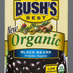 BUSHS BEST ORGANIC BLACK BEANS 15.0 OZ