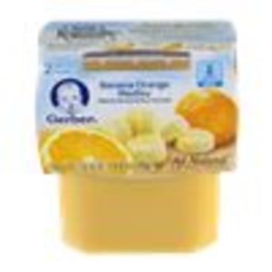 Gerber Banana Orange Medley 2pack 4oz each