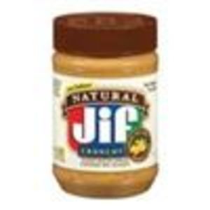 Jif Natural Crunchy Peanut Butter 18oz